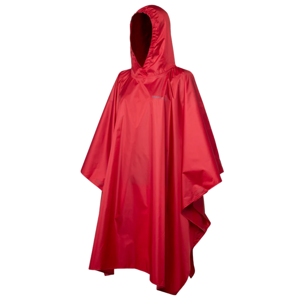 Trekmates Tour Poncho Chilli Pepper - Booley Galway