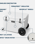 Tundra Haul Wheeled Cool Box