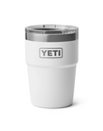 Yeti Rambler 16 oz MagSlider Stackable Cup White - Booley Galway