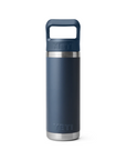 Yeti Rambler 18 oz Colour Straw Cap Bottle Navy - Booley Galway