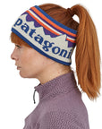 Patagonia Powder Town Headband Fitz Roy Sunrise Knit / Birch White - Booley Galway