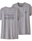 Patagonia Women's Capilene Cool Daily Graphic S/S '73 Skyline / Feather Grey - Booley Galway