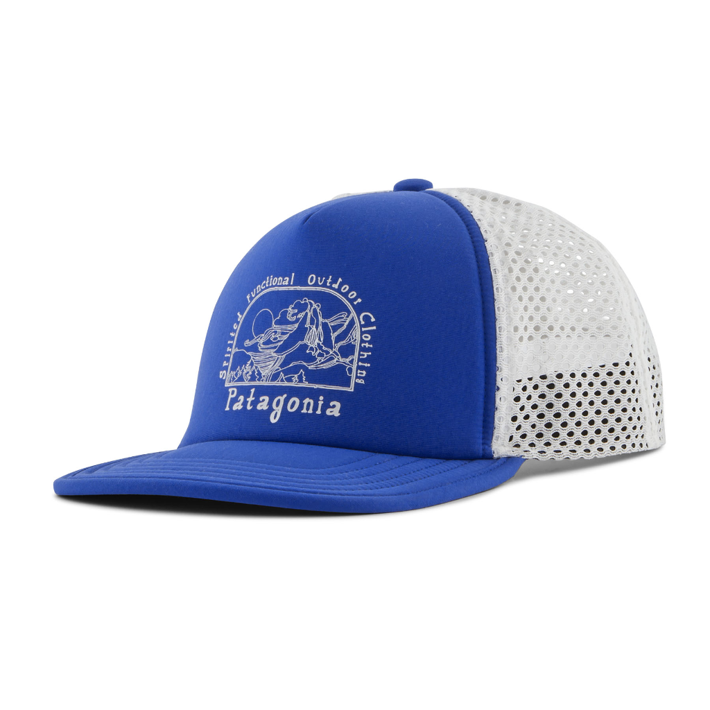 Patagonia Duckbill Trucker Hat Lost And Found / Passage Blue - Booley Galway