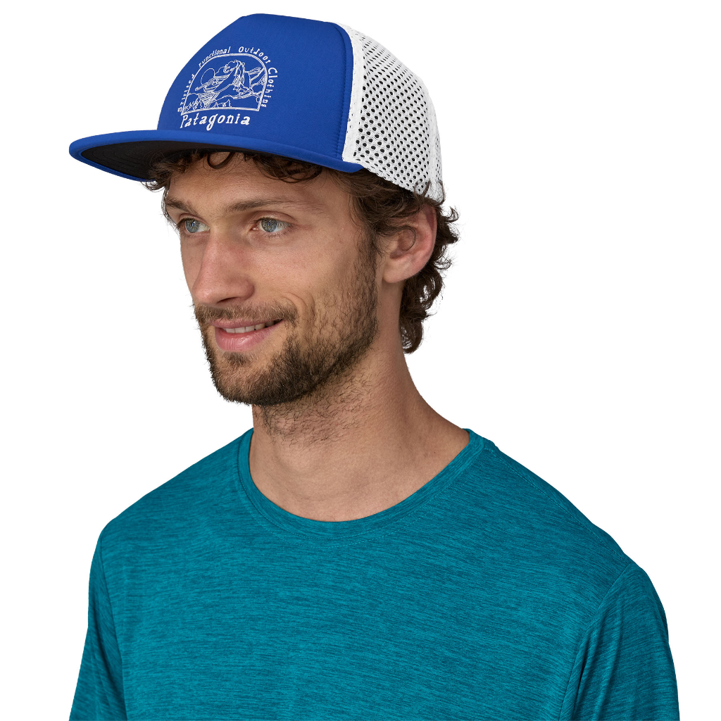 Patagonia Duckbill Trucker Hat Lost And Found / Passage Blue - Booley Galway