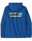 Patagonia Unisex Boardshort Logo Uprisal Hoody Endless Blue - Booley Galway