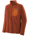 Men's R1 Air Zip-Neck - Burnished Red