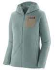 Patagonia Women's R1 Air Full-Zip Hoody Thermal Blue - Booley Galway