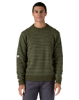 Patagonia Men's Recycled Wool Blend Sweater Fisherman Stitch / Pine Needle Green - Booley Galway