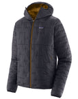 Patagonia Men's Micro Puff Hoody Smolder Blue / Raptor Brown - Booley Galway