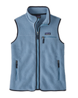 Women's Retro Pile Vest - Barnacle Blue