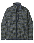 Patagonia Men's Better Sweater Jacket Woven Together / Smolder Blue - Booley Galway