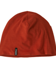 Overlook Merino Wool Liner Beanie - Amanita Red