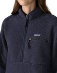 Women's Retro Pile Marsupial-Sunken Blue
