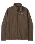 Men's Better Sweater Jacket - Marlow Brown Rib Knit
