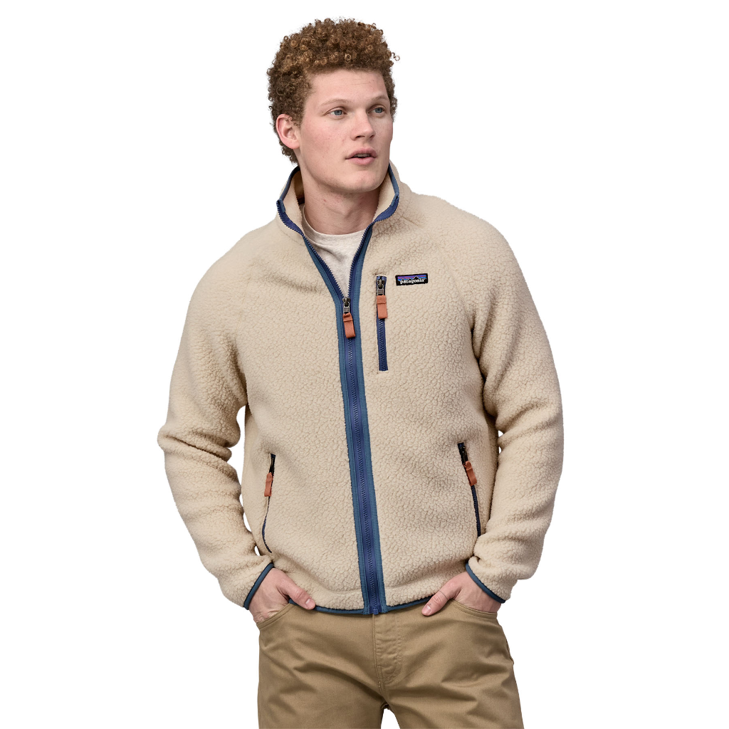 Men's retro pile discount pullover