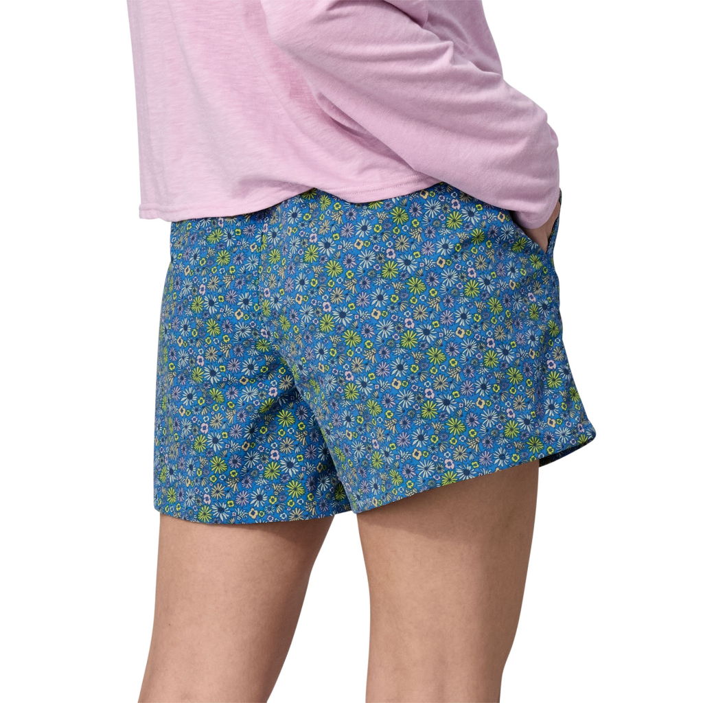 Patagonia Women's Baggies Shorts - 5 in Floral Fun / Vessel Blue - Booley Galway