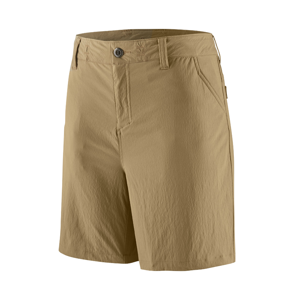 Patagonia Women's Quandary Shorts - 7 in Classic Tan - Booley Galway