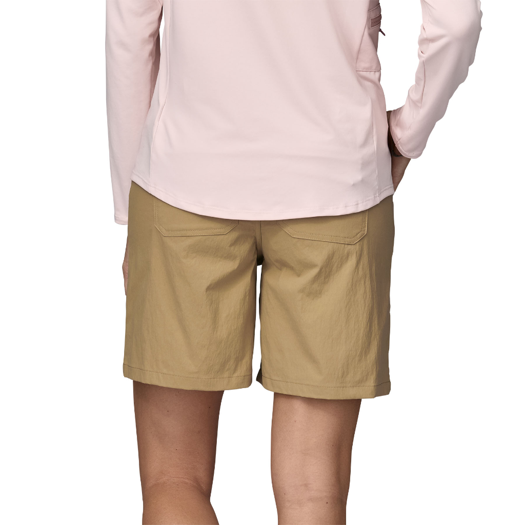 Patagonia Women's Quandary Shorts - 7 in Classic Tan - Booley Galway