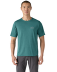 Patagonia Men's Capilene Cool Daily Graphic S/S Strataspire / Wetland Blue X-Dye - Booley Galway