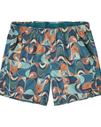 Patagonia Women's Baggies Shorts 5 in Swallowtail Geo / Still Blue - Booley Galway