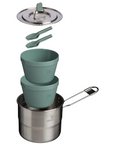 Stanley The Wildfare Go Two Bowl Cookset 1.1L Shale / Charcoal - Booley Galway
