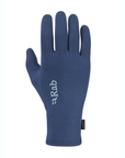 Rab Women's Power Stretch Contact Grip Glove Deep Ink - Booley Galway