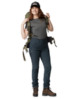 Fjallraven Women's Abisko Trail Stretch Trousers Dark Navy - Booley Galway