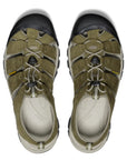 Keen Men's Newport Leather Sandals Martini Olive / Brindle - Booley Galway