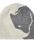 Bergtagen Jacquard Beanie-Chalk White-Grey