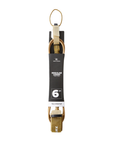 Rip Curl 6 ft Regular Surf Leash Khaki - Booley Galway