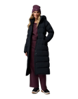 Women's Amaze Puff™ Long Hooded Down Puffer - Black