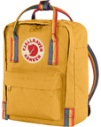 Fjallraven Kanken Rainbow Mini Ochre / Rainbow Pattern - Booley Galway