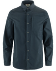 Fjallraven Men's Keb Trekking Shirt L/S Dark Navy / Dark Navy - Booley Galway
