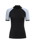 Orca Women's Bossa Black Rash Vest Black - Booley Galway
