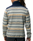 Columbia Men's Sweater Weather II 1/2 Zip Printed Fleece Dark Stone / Madras Multi - Booley Galway