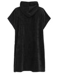 Orca Cotton Poncho Black - Booley Galway