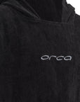Orca Cotton Poncho Black - Booley Galway