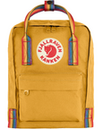 Fjallraven Kanken Rainbow Mini Ochre / Rainbow Pattern - Booley Galway