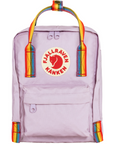 Fjallraven Kanken Rainbow Mini Pastel Lavender / Rainbow Pattern - Booley Galway