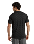 Sherpa Adventure Gear Men's Bali Polo Shirt Black Prayer Wheel - Booley Galway