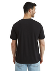 Sherpa Adventure Gear Men's Bali Retro Sunset Tee Black - Booley Galway