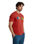 Sherpa Adventure Gear Unisex Tarcho Tee Rust - Booley Galway