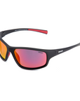 Fonds - Matte Black / Polarised SINTEC Brown Red Oil Lens
