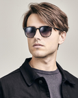 SINNER Cowell Matte Black / Grey Tortoise / Gradient Smoke Mirror Lens - Booley Galway