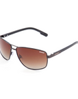 SINNER Brandon X Brown Metal / Polarised SINTEC Gradient Brown Lens - Booley Galway