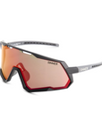 Sinner Pace Sport Matte Black / Red Oil Mirror Sintrast Road Lens - Booley Galway