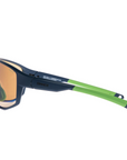 Bryce II Ski - Matte Black / Matte Green / SINTRAST Snow Orange Mirror Lens