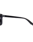 Kyoto - Shiny Black / Polarised SINTEC Smoke Mirror Lens