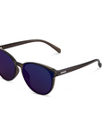 Kyoto - Shiny Dark Brown / Polarised SINTEC Blue Mirror Lens
