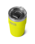 Yeti Rambler 16 oz Stackable MagSlider Cup Firefly Yellow - Booley Galway